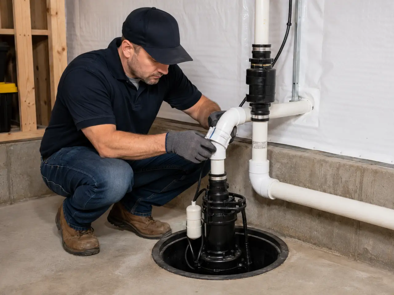 Sump Pump Installation