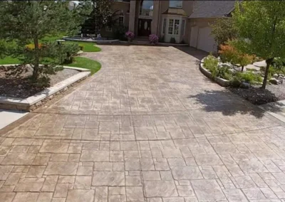 Paver driveway